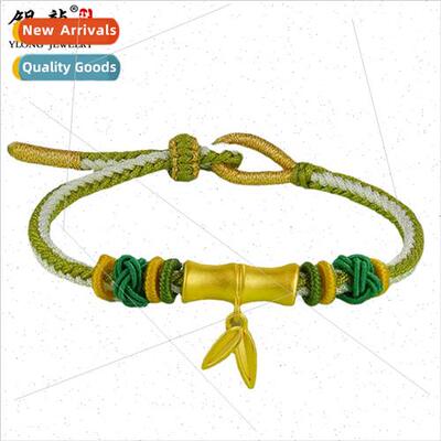 Gold Bend Braided HRope Gold Bracelet Female Hard Gold Carry