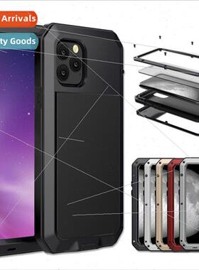 适用iphone11pro max metal triple defense case 13p drop-proph