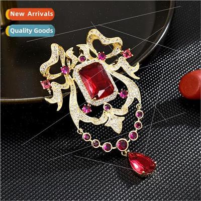 Europe court elegance classic exquise atmospheric tassel coa