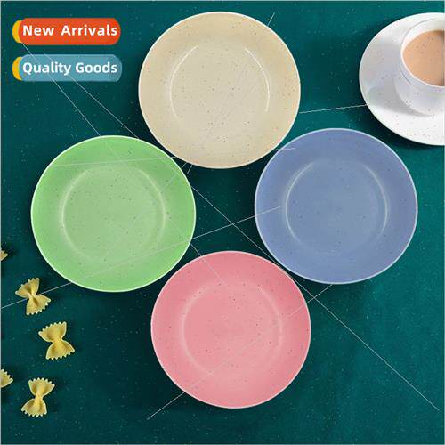 Creative wheat straw round sp bone plate Children anti-drop