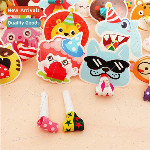 Children cartoon party party supplies blowing dragon whistle