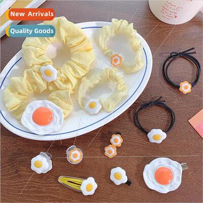 Wind purse egg bb clip cute teenage girl hair clip scrunchy