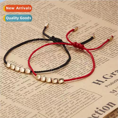 New Braided Bracelet Fashion Shaped Copper Beads Colorful Ta