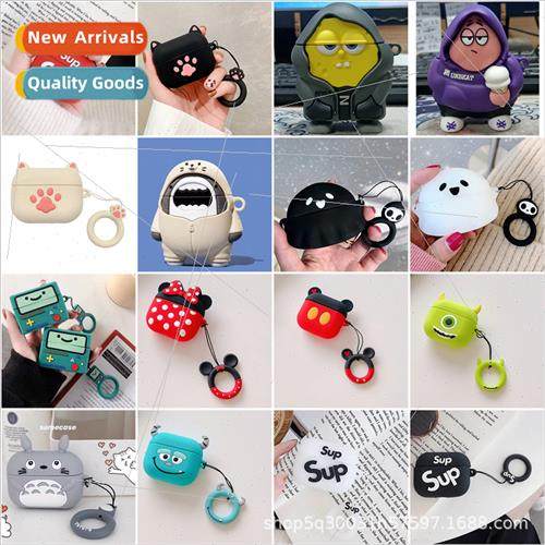 适用2022 new适用Apple airpods pro2 soft rubber pc switch but