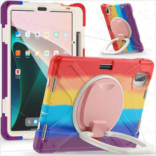 适用millet tablet pad5 protective cover colorful rotating st