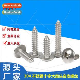 304 large flat head tapping screws Cross large umbrella head