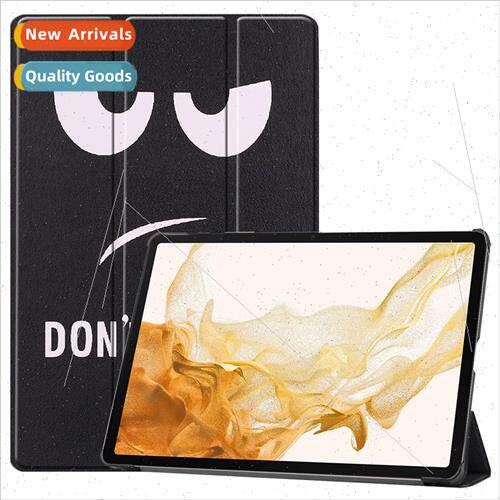 适用Samsung S9Plus Tablet Case S9+ Caster Trifold X810 Hard