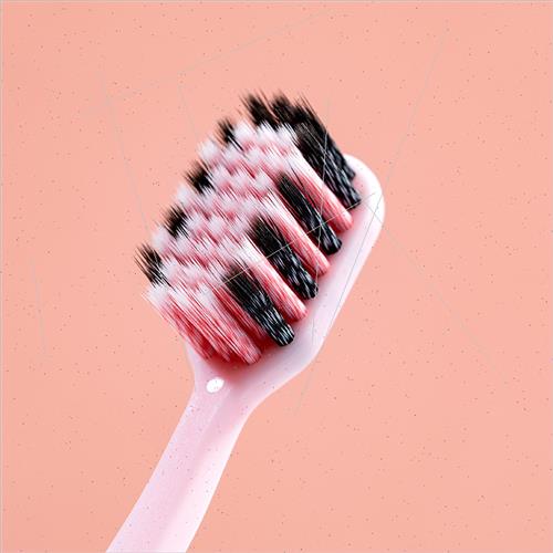 Spiral Hair Couple Toothbrush Illusion Wide Head Adult Tooth