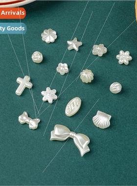 ABS high brightness imation pearl cross perated rose modelin