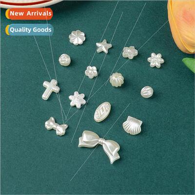 ABS high brightness imation pearl cross perated rose modelin
