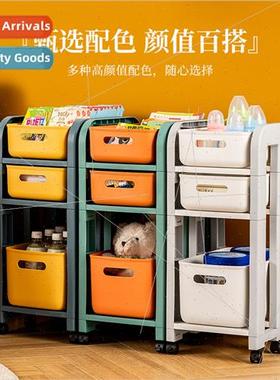 Bathroom shelves children toys stacking organizer wh wheels