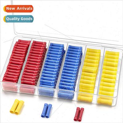 Cold pressed terminals 200PCS boxed pvc terminals middle con