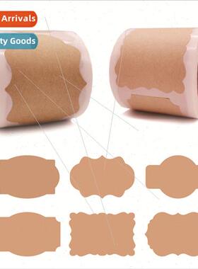 Christmas holiday gift self-adhesive logo labels rolls can b