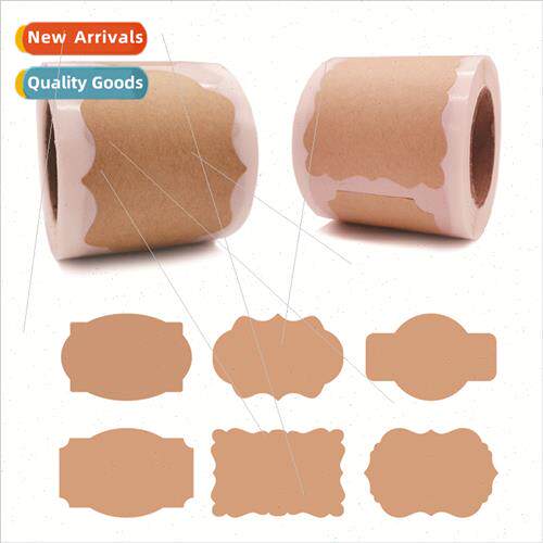 Christmas holiday gift self-adhesive logo labels rolls can b