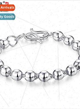 S990 men women transfer beads silver bracelet baby transfer