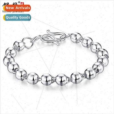 S990 men women transfer beads silver bracelet baby transfer