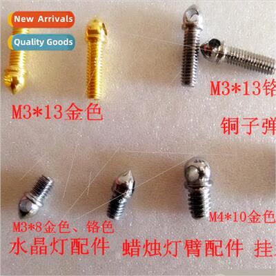 crystal lamp precision screws round head perated lamp ftings