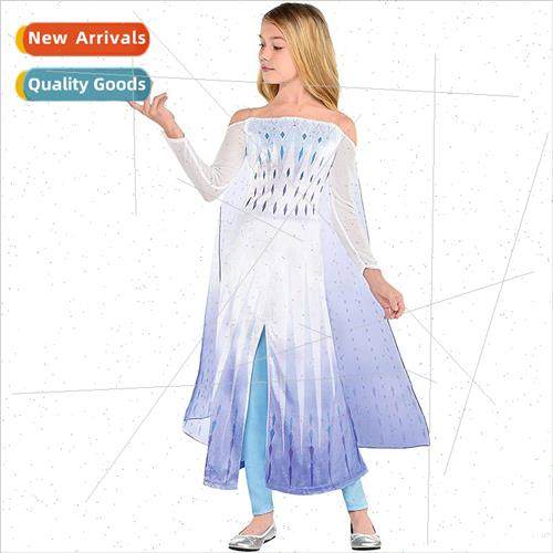 Kids Frozen Dress elsa Elsa Princess Set Cloak
