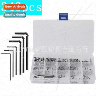 340pcs boxed 304 hexagon socket head cap screws locating mac