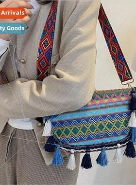 2023 spring summer new ethnic bag female tide Korea crossbod