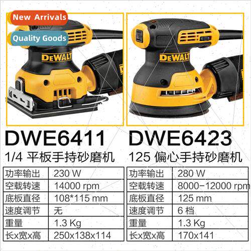 DWE6423 Plate Sander Disc Sandpaper Grinder DWE6411 Eccentri