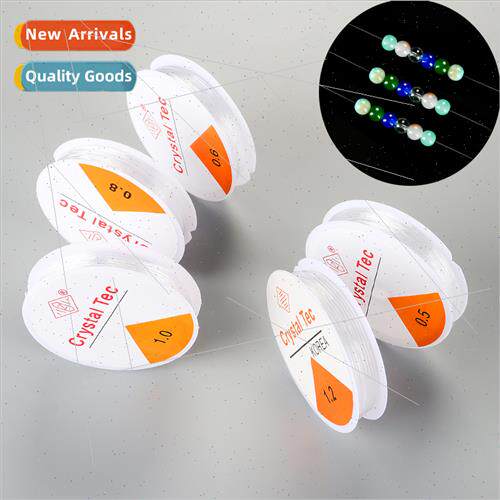 diy transparent whe crystal jade wire elastic wire jewelry a