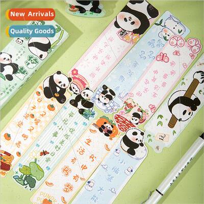 Panda Yuya bookmarks cartoon cute gift student stationery gi
