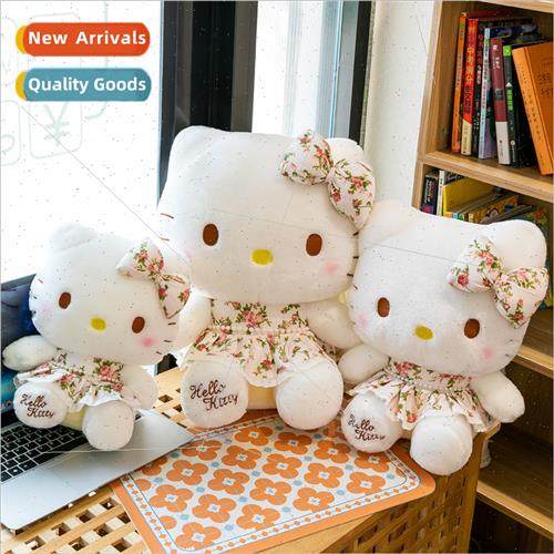 Cute Fortune Flower Kitty plush toy doll cat doll KT gift适