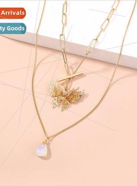 Europe natural stone multi-layer stacking butterfly hundred