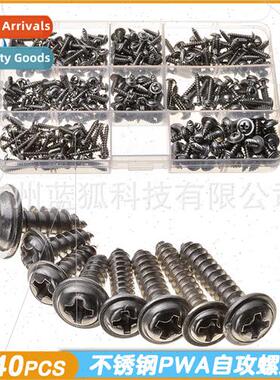 Hardware Screws 340pcs Stainless Steel PWA Screws -Tapping S