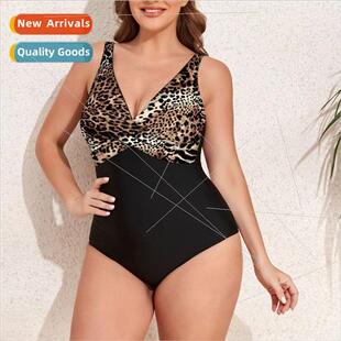 2023 Europe Plus ze Fatty One-piece Bikini Sexy Beach Spa Sw