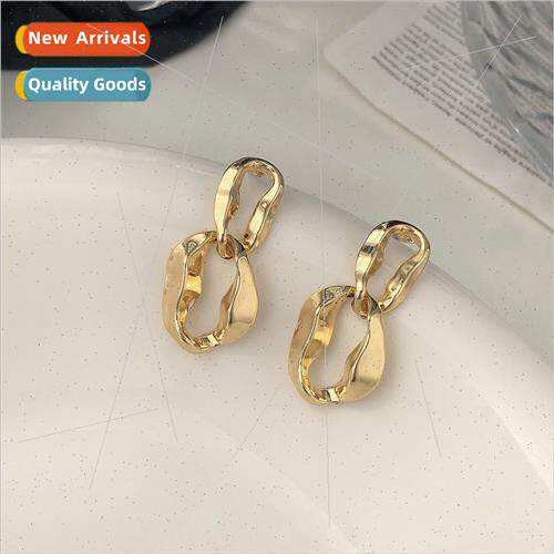 New S925 silver needle earrings female Korea ins pearl earri