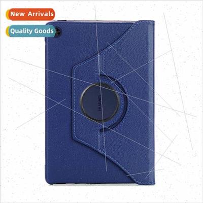 适用2021 Honor Tablet 7 10.1 Litchi grain 360 rotating prote