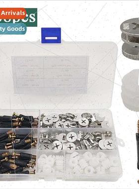 108pcs boxed 3-in-1 connectors closet furnure disassembly fa