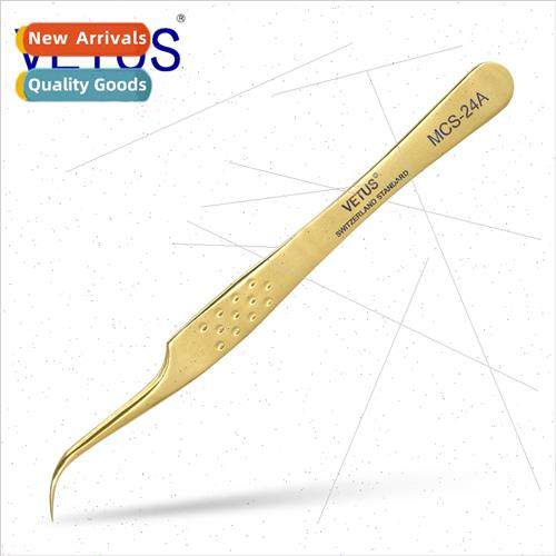 Beauty eyelashes bloom tweezers colorful stainless steel twe