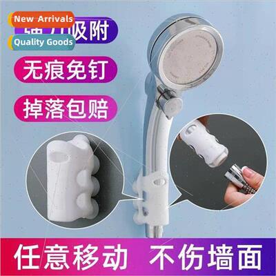 Bathroom shower suction cup silicone showerhead bracket no p