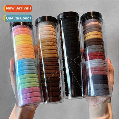 New tie high ponytail headbrubber bgirls hair circle headdre