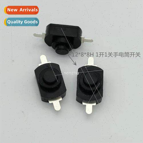 Flashlight Swch 1208-D Pushbutton Swch 1 On 1 Off Hair Dryer