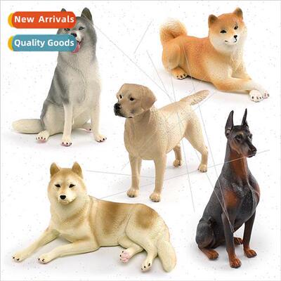 Pet dog dog model Labrador sting recumbent husky Shiba Inu D
