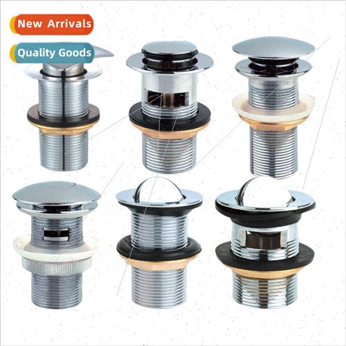 Copper chrome-plated basin waste UK anti-odor pop-up washbas
