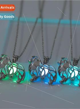 Europe Alloy Women Creative Plating Accessories berian Dog P