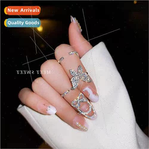 Sense Butterfly Index Finger Ring Women Fashion che Cool Fin