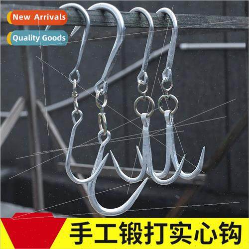 Hanging meat hooks stainless steel rotatable household large