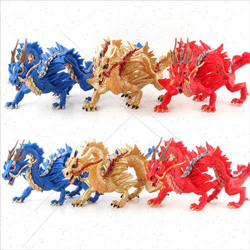 Myths legends five-clawed dragon model Chinese Zodiac Orient