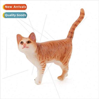 PVC fine grain small yellow cat farm poultry microscopic pot