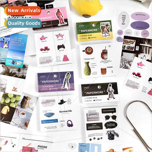 Wind moon send dream stickers pack salt fresh ins handbook s