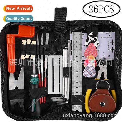 Guar Tool K Set 26 in 1 File Wrench String Spacing Ruler Str