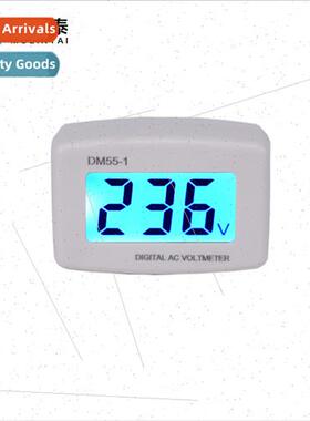 DM55-1 Voltage Test Plug AC110V220V Compact AC Voltmeter Dig