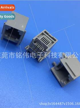 RJ45 Network Cable nker PCB-6P6C-Wh Edge-90 Degree-Gray