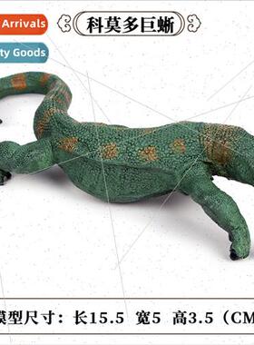 Solid static wildlife model children toys toucan komodo touc